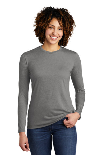Farm Like A Girl Organic Ladies Bling Long Sleeve T