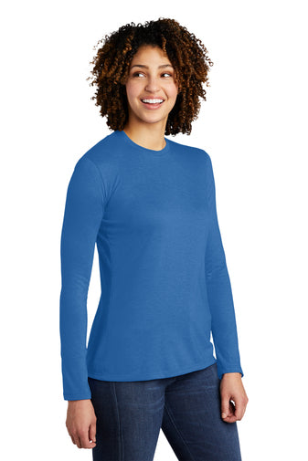 Farm Like A Girl Organic Ladies Bling Long Sleeve T