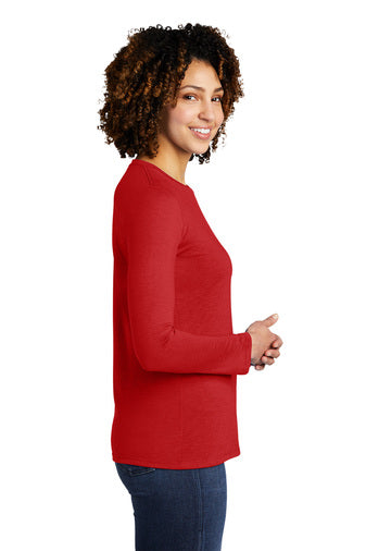Farm Like A Girl Organic Ladies Bling Long Sleeve T