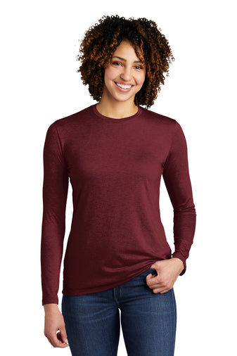 Farm Like A Girl Organic Ladies Bling Long Sleeve T