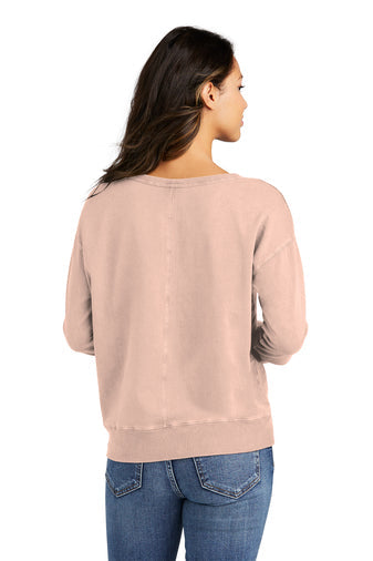 Pink Lightning Little Thumbelina Girl Ugly Christmas Sweater NEW Style! Ladies V Neck Fleece