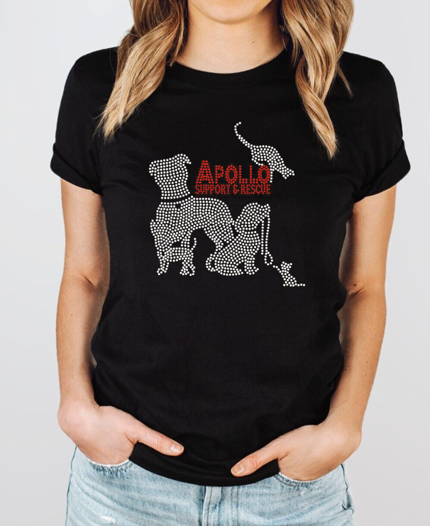 Apollo Support & Rescue Bling Unisex Crew