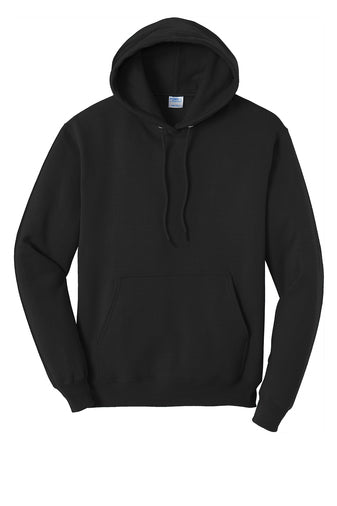 Don't Be A Pecker Chicken Bling Unisex Pullover Fleece Hoodie S-4X Jet Black