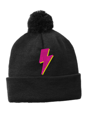 Pink Lightning Little Thumbelina Bling Beanies