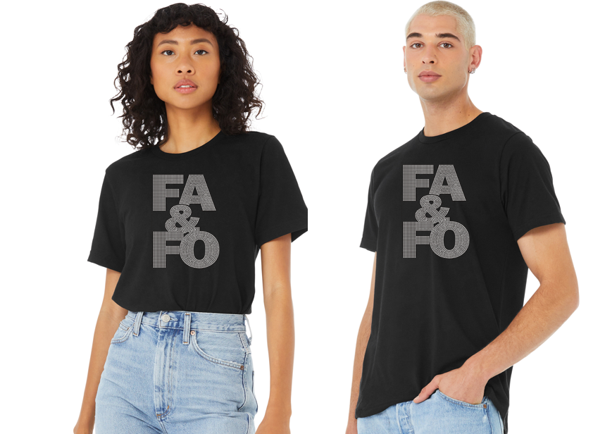 FA & FO Bling Unisex Crew