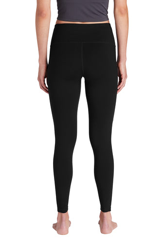 Blank overstock high waisted leggings with cell phone pocket