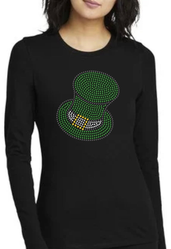 New! Rose Skull Bling Tribend Ladies Long Sleeve Crew YUMMY SOFT