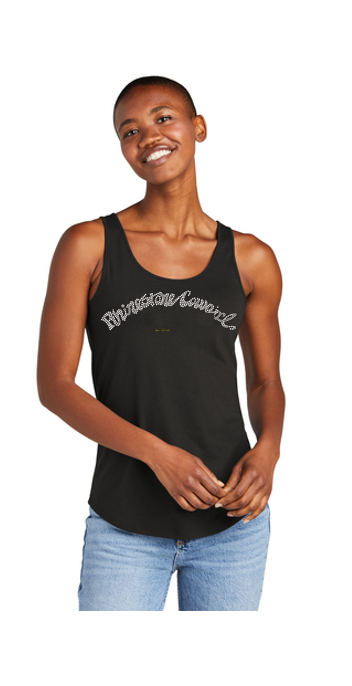 Rhinestone Cowgirl Relaxed  Bling Tank