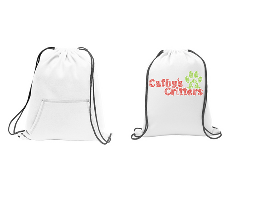 Cathy's Critters Bling Fleece Backpack