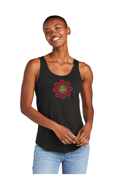 Peace Daisy Luxe Relaxed Tank