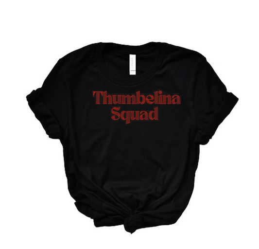 Thumbelina Squad Bling Unisex Crew  XS-4X