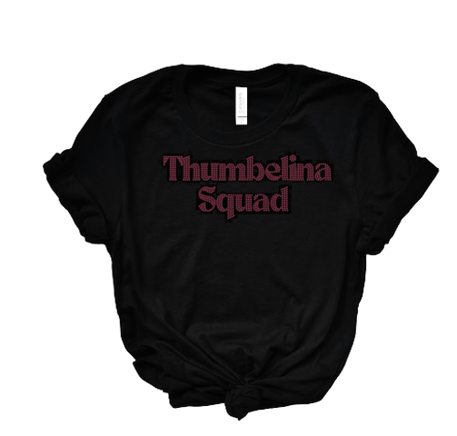 Thumbelina Squad Bling Unisex Crew  XS-4X