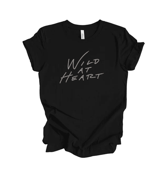 Wild At Heart Bling Unisex Crew