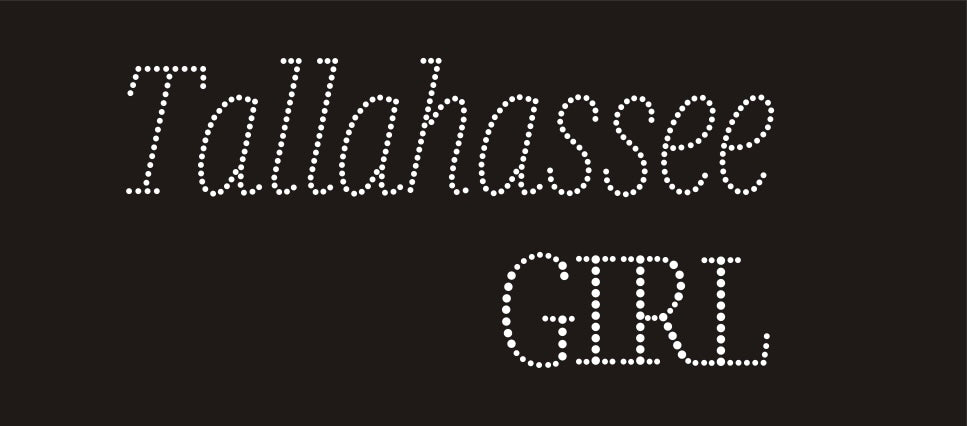 Tallahassee Girl Bling Unisex Crew  XS-4X