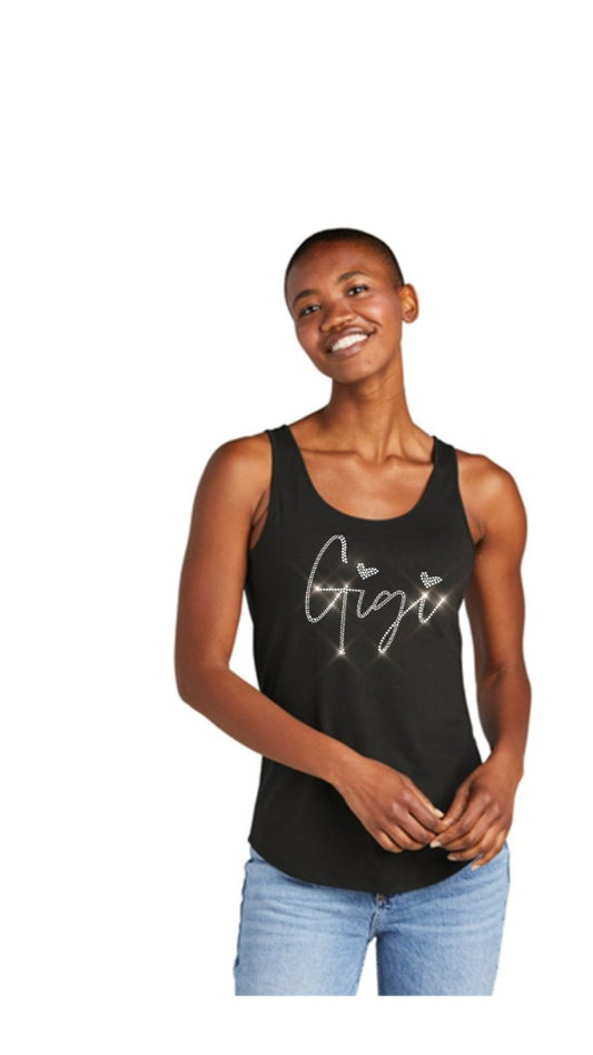 Gigi Bling Luxe Relaxed Tank