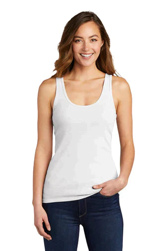 Every Rose Ladies Longer Fitted Bling Tank