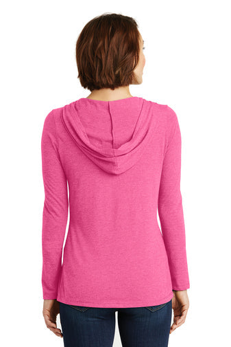 It's All Messy Bling Triblend Hoodie Tunic