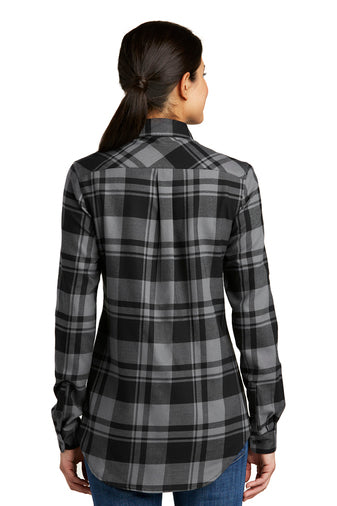 Bold Cross Bling Flannel Tunic