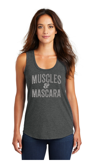 Muscles & Mascara TriBlend Racer Tank
